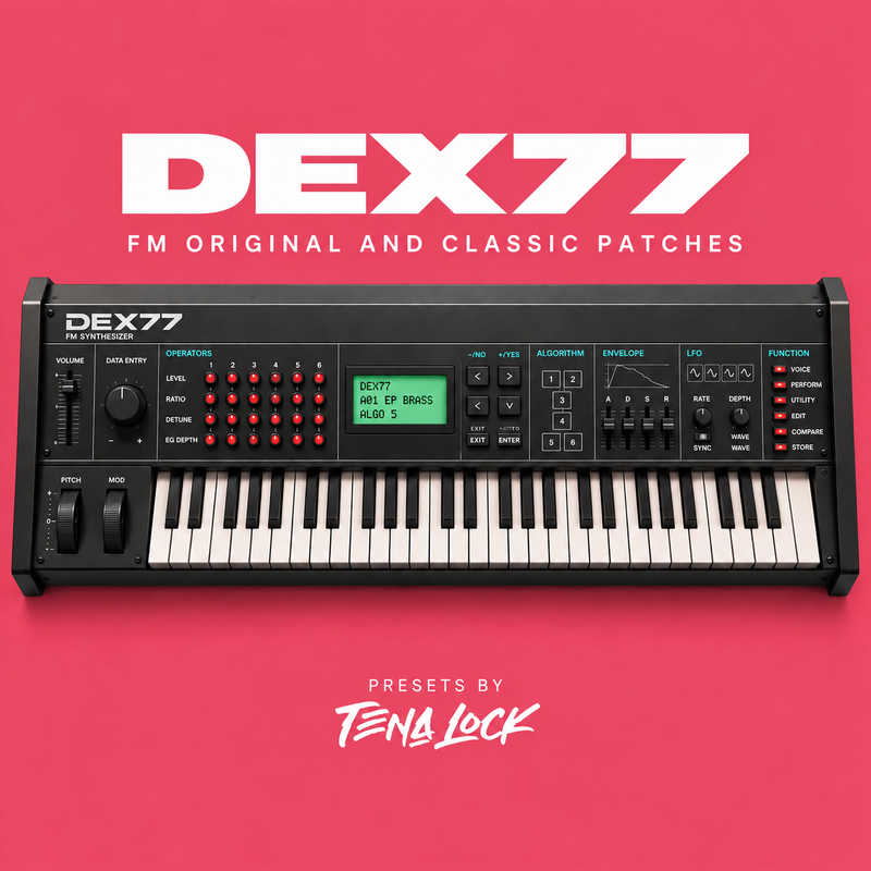 Dex77 — FM original and classic patches cover artwork